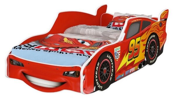 Baby Boo Autoposteľ Cars McQueen červená 160x80 cm