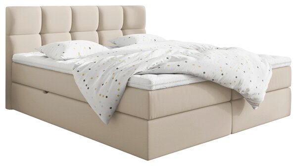 AMERICKÁ POSTEĽ, 180/200 cm, krémová Livetastic - Online Only zostavy, Online Only