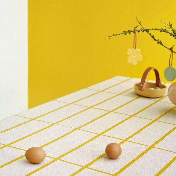 Marimekko Servírovacia nádoba Oiva, žltá / malá