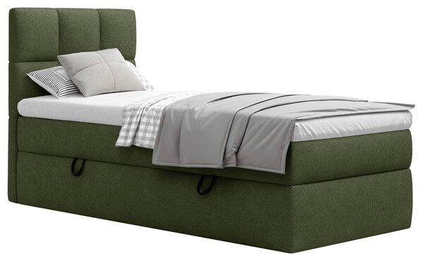 AMERICKÁ POSTEĽ, 90/200 cm, tmavozelená MID.YOU - Detské izby, Online Only