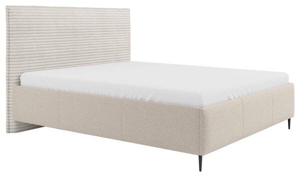 ČALÚNENÁ POSTEĽ, 140/200 cm, prírodná farba MID.YOU - Online Only spálne, Online Only