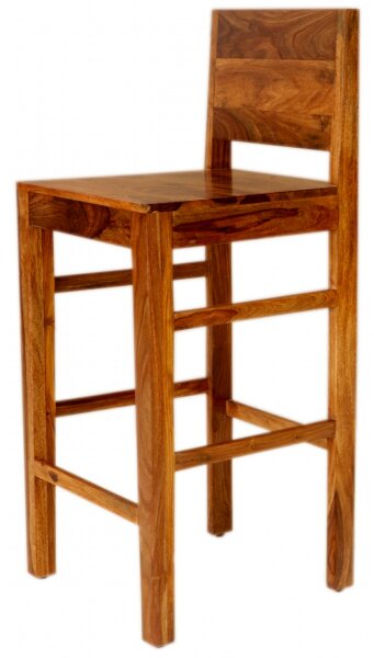 Barová stolička indický masív palisander