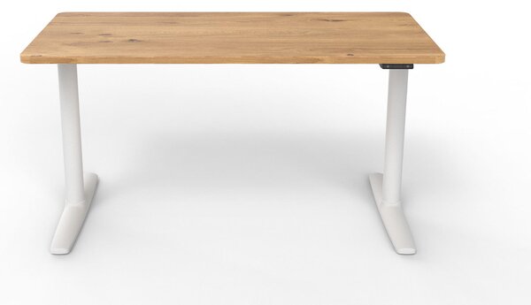 PÍSACÍ STÔL, farba duba, 140/70/71-116 cm Xora - Kancelárske stoly