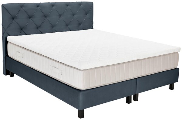 BOXSPRINGOVÁ POSTEĽ, 180/200 cm, tmavosivá Esposa - Postele