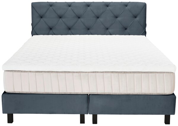 BOXSPRINGOVÁ POSTEĽ, 180/200 cm, tmavosivá Esposa - Postele