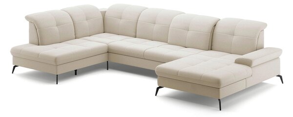 SEDACIA SÚPRAVA, textil, krémová Sit & More - Sedačky, Online Only