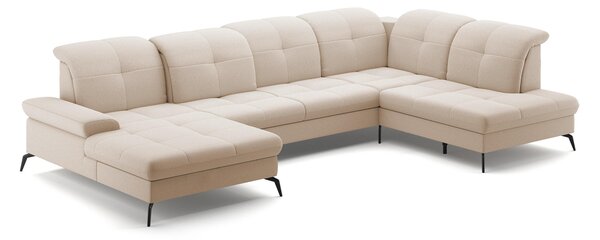 SEDACIA SÚPRAVA, textil, krémová Sit & More - Sedačky, Online Only