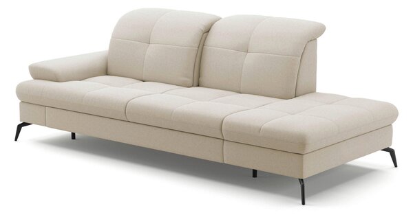 LEŇOŠKA, textil, krémová Sit & More - Online Only obývacie izby, Online Only