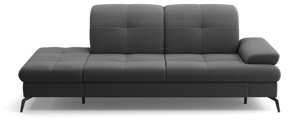 LEŇOŠKA, textil, tmavosivá Sit & More - Online Only obývacie izby, Online Only