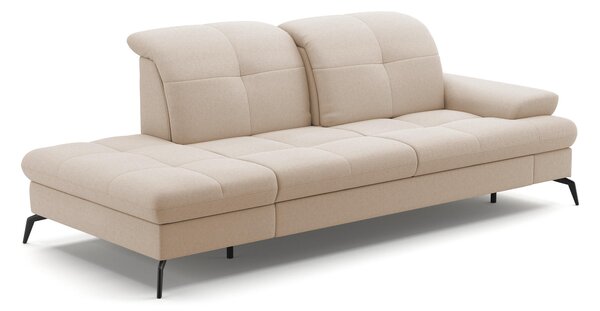 LEŇOŠKA, textil, krémová Sit & More - Online Only obývacie izby, Online Only