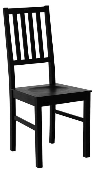 Drevená stolička do jedálne DANBURY 7 - čierna