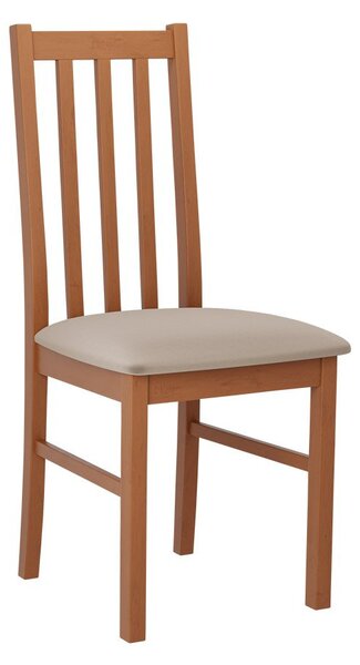 Čalúnená stolička do jedálne EDON 10 - jelša / béžová