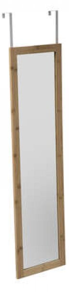 Závesné bambusové zrkadlo na dvere DOOR 30x110 cm
