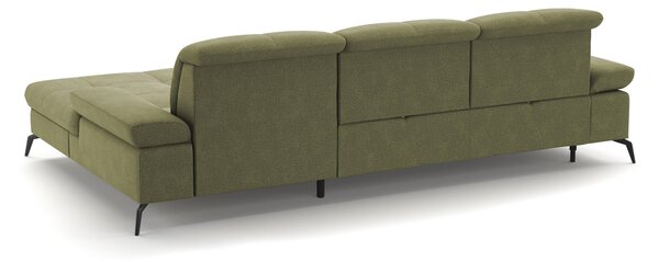 ROHOVÁ SEDAČKA, textil, svetlozelená Sit & More - Sedačky, Online Only