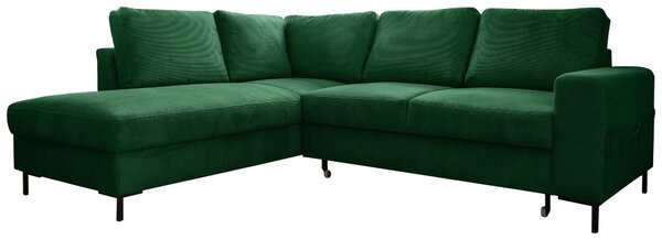 ROHOVÁ SEDAČKA, textil, smaragdovozelená MID.YOU - Sedačky, Online Only