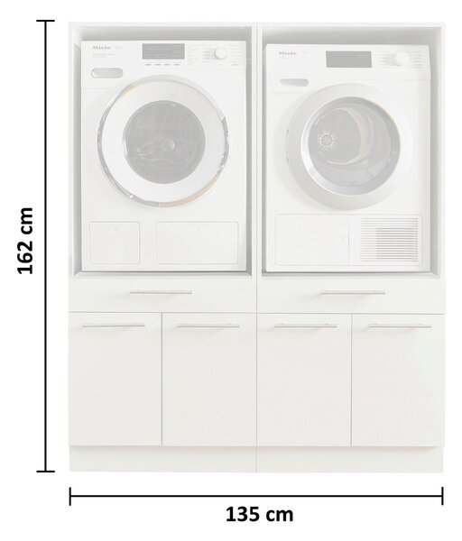 MIESTNOSŤ NA DOMÁCE PRÁCE, 135/162/67,5 cm - Skrine do chodby, Online Only