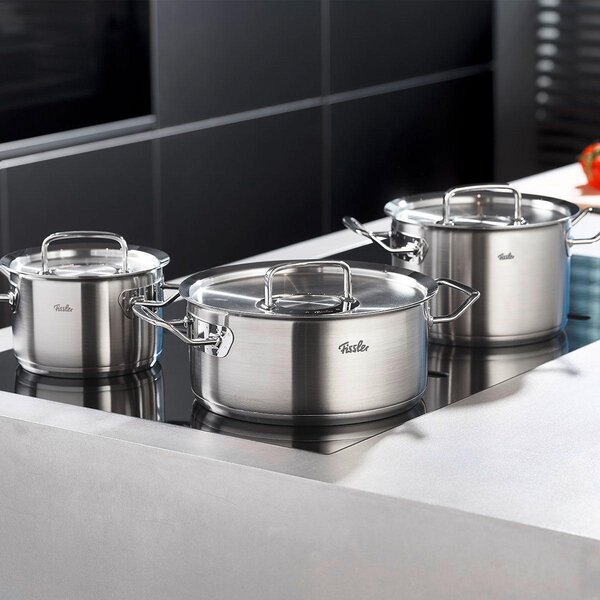 HRNIEC, ušľachtilá oceľ, 24 cm Fissler - Hrnce na varenie