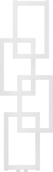 Mexen Grid, dekoratívny kúpeľňový radiátor 1115 x 360 mm, 279 W, biela, W215-1115-360-00-20