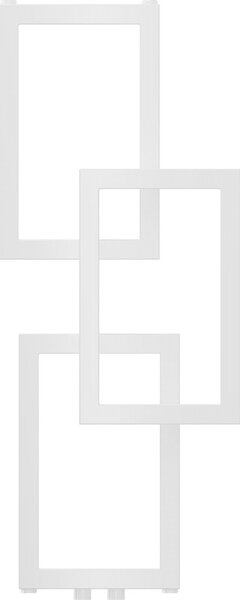 Mexen Grid, dekoratívny kúpeľňový radiátor 870 x 360 mm, 209 W, biela, W215-0870-360-00-20