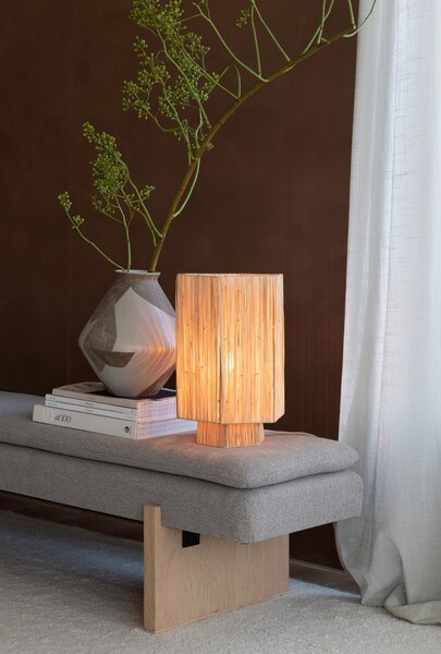 STOLNÁ LAMPA, nožný spínač, E27, 22/22/36 cm Good & Mojo - Online Only bytové doplnky, Online Only