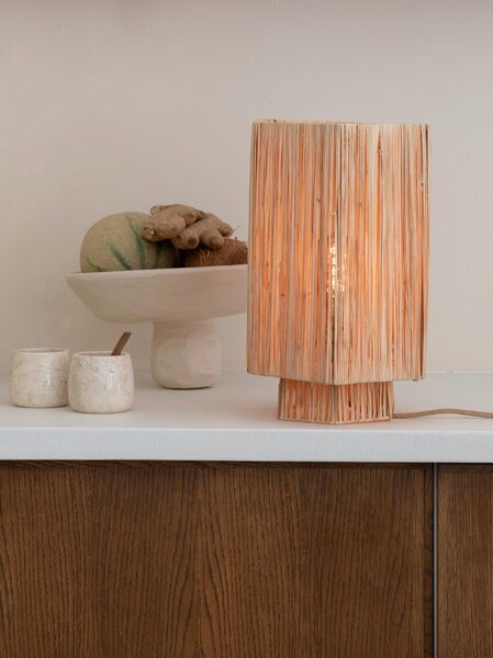 STOLNÁ LAMPA, nožný spínač, E27, 22/22/36 cm Good & Mojo - Online Only bytové doplnky, Online Only