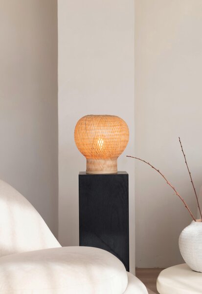 STOLNÁ LAMPA, nožný spínač, E27, 25/27 cm Good & Mojo - Online Only bytové doplnky, Online Only