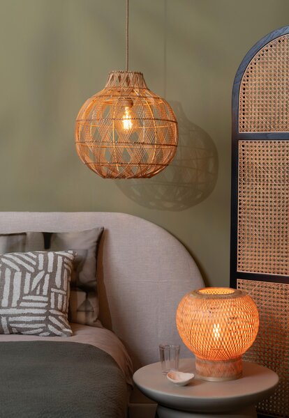 STOLNÁ LAMPA, nožný spínač, E27, 25/27 cm Good & Mojo - Online Only bytové doplnky, Online Only