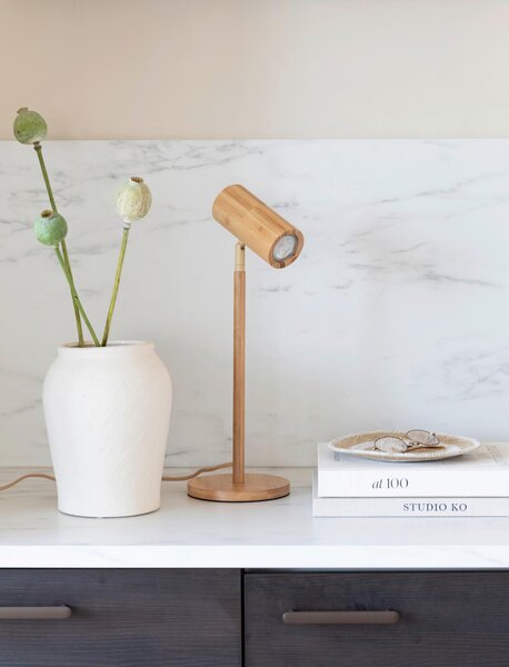 STOLNÁ LAMPA, stmievač s regulačným kolieskom, GU10, 15,5/15,5/47 cm Good & Mojo - Online Only bytové doplnky, Online Only