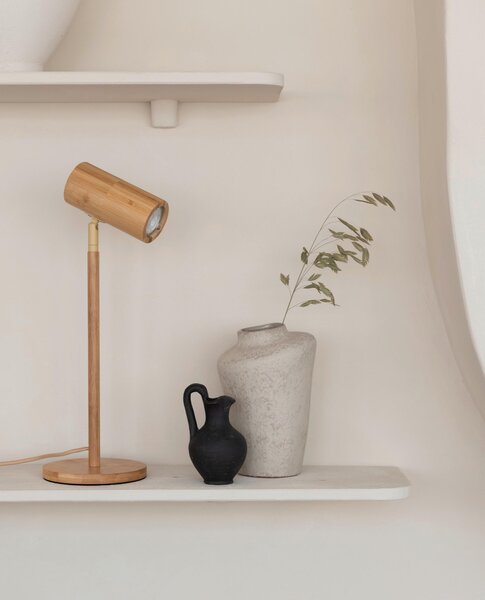 STOLNÁ LAMPA, stmievač s regulačným kolieskom, GU10, 15,5/15,5/47 cm Good & Mojo - Online Only bytové doplnky, Online Only