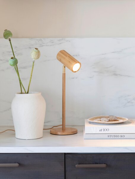 STOLNÁ LAMPA, stmievač s regulačným kolieskom, GU10, 15,5/15,5/47 cm Good & Mojo - Online Only bytové doplnky, Online Only