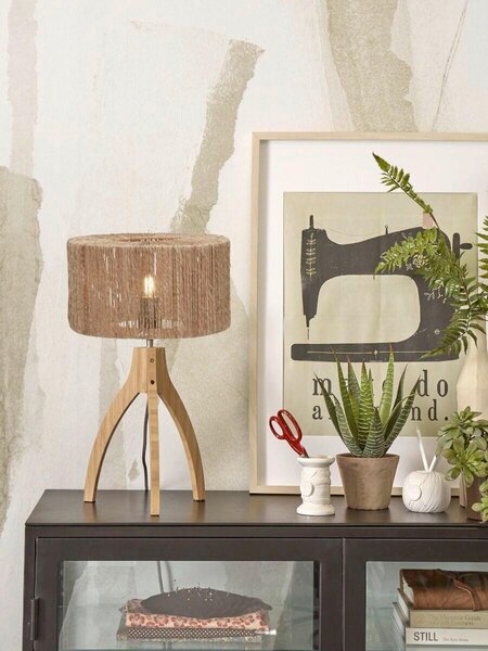 STOLNÁ LAMPA, nástenný stmievač, 30/41/30 cm Good & Mojo - Online Only bytové doplnky, Online Only
