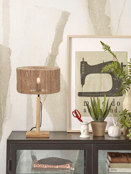 STOLNÁ LAMPA, nástenný stmievač, 30/37/30 cm Good & Mojo - Online Only bytové doplnky, Online Only