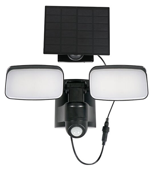 SOLIGHT LED solárne osvetlenie so senzorom 9W 850lm 4000K Li-Ion IP54