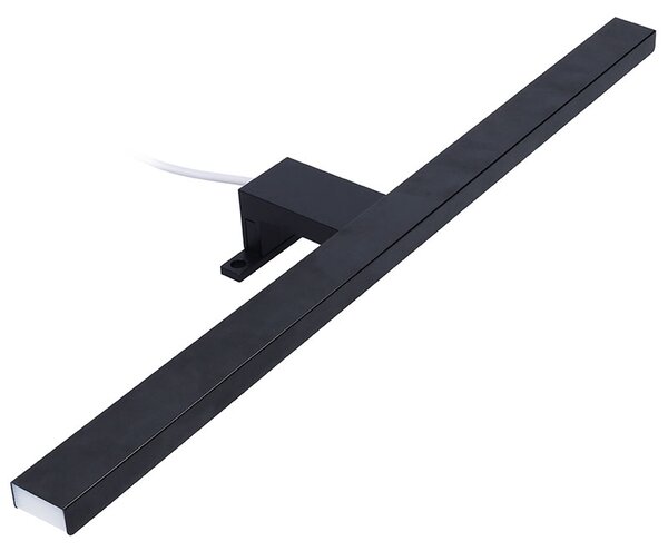 SOLIGHT LED kúpeľňové osvetlenie nad zrkadlo 3v1 12W 780lm 4000K IP44 60cm čierna