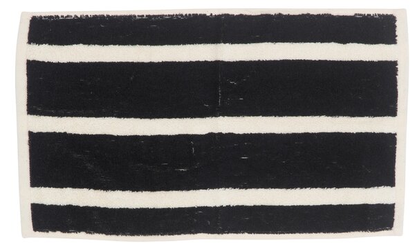 SADA UTERÁKOV PRE HOSTÍ, 30/50 cm, čierna, écru Dieter Knoll - Kúpeľňový textil