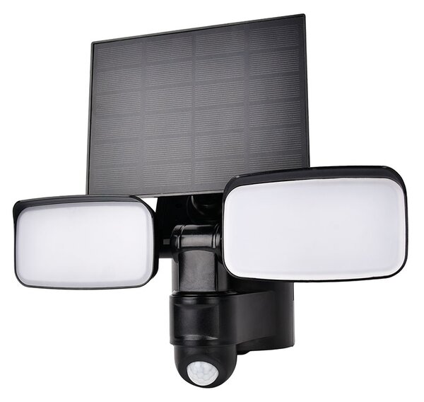 SOLIGHT LED solárne osvetlenie so senzorom 9W 850lm 4000K Li-Ion IP54