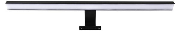 SOLIGHT LED kúpeľňové osvetlenie nad zrkadlo 3v1 12W 780lm 4000K IP44 60cm čierna