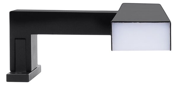SOLIGHT LED kúpeľňové osvetlenie nad zrkadlo 3v1 7W 455lm 4000K IP44 40cm čierna