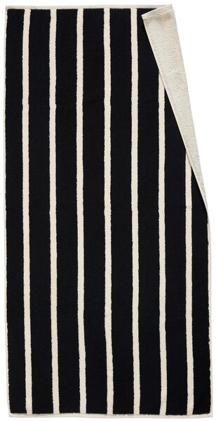 UTERÁK, 70/140 cm, čierna, écru Dieter Knoll - Kúpeľňový textil