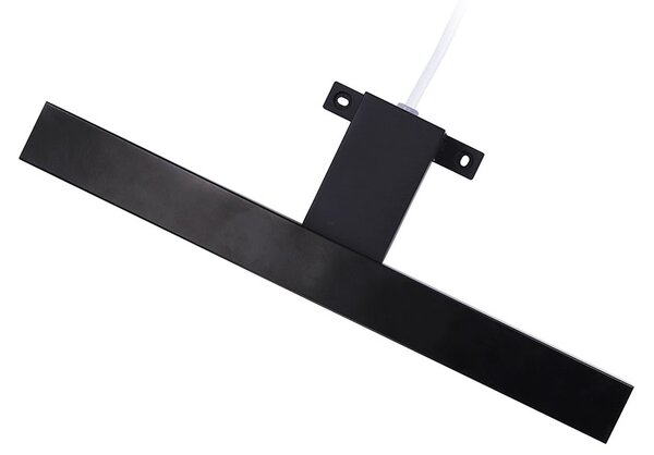 SOLIGHT LED kúpeľňové osvetlenie nad zrkadlo 3v1 7W 455lm 4000K IP44 40cm čierna