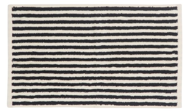 SADA UTERÁKOV PRE HOSTÍ, 30/50 cm, čierna, écru Dieter Knoll - Kúpeľňový textil