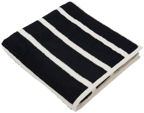 UTERÁK, 70/140 cm, čierna, écru Dieter Knoll - Kúpeľňový textil