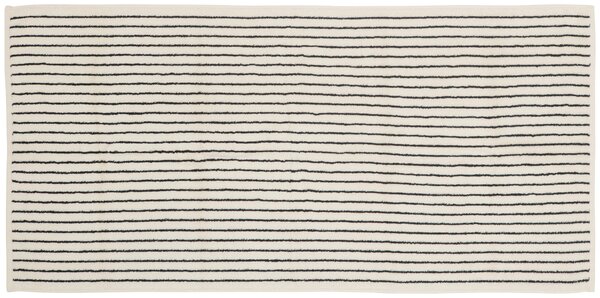 UTERÁK, 70/140 cm, čierna, écru Dieter Knoll - Kúpeľňový textil