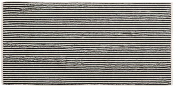 UTERÁK, 70/140 cm, čierna, écru Dieter Knoll - Kúpeľňový textil