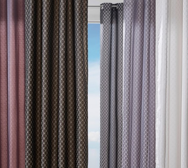 ZÁVES S OČKAMI, nepriehľadné, 140/250 cm Joop! - Záclony & závesy