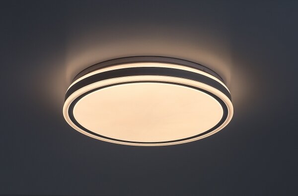 Rabalux 71413 - LED stmievateľné stropné svietidlo CORLET, 23 W/230 V, 3000-6500 K (nastaviteľná teplota farby), priemer 38,5 cm, biela, s diaľkovým ovládaním