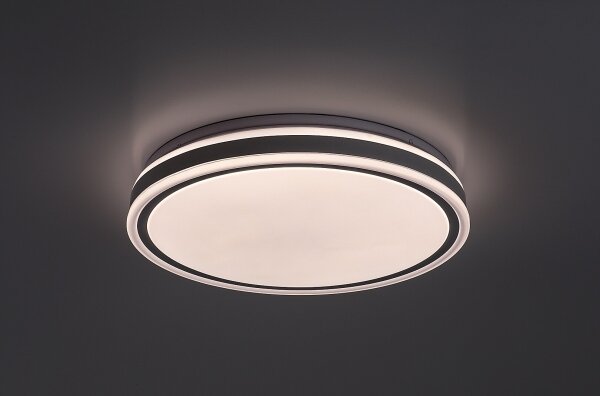 Rabalux 71413 - LED stmievateľné stropné svietidlo CORLET, 23 W/230 V, 3000-6500 K (nastaviteľná teplota farby), priemer 38,5 cm, biela, s diaľkovým ovládaním