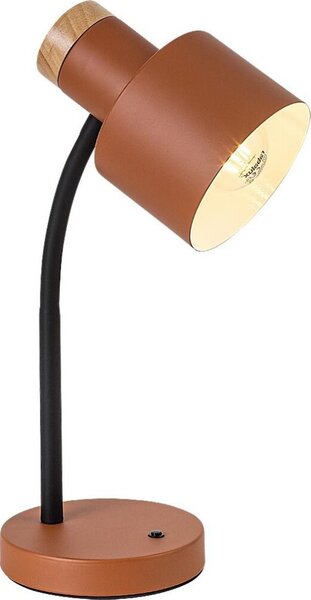 Rabalux 74100 - Stolná lampa PASTRO 1xE27/20W/230V oranžová