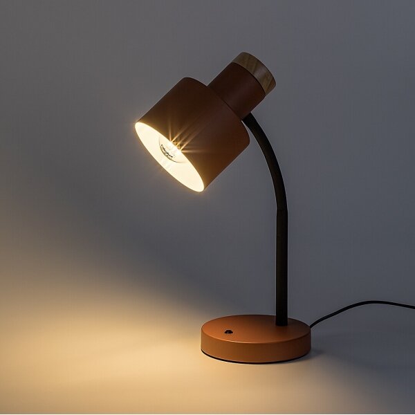 Rabalux 74100 - Stolná lampa PASTRO 1xE27/20W/230V oranžová