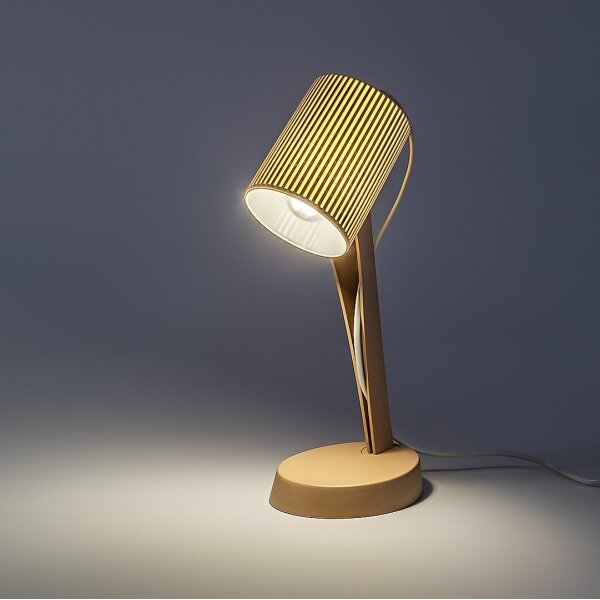 Rabalux 74089 - Stolná lampa SOLVET 1xE14/11W/230V béžová